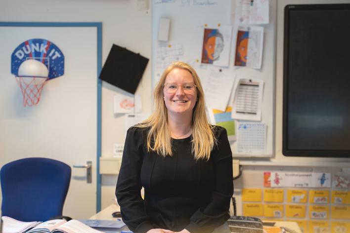 Onderwijsambassadeur Nienke In De Klas LR