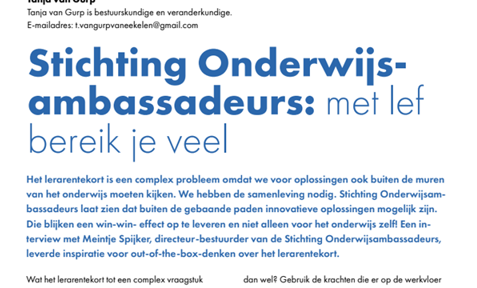 Artikel De Nieuwe Meso Maart 2023