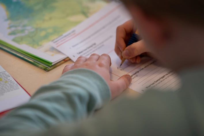 Kind Maakt Topo Toets